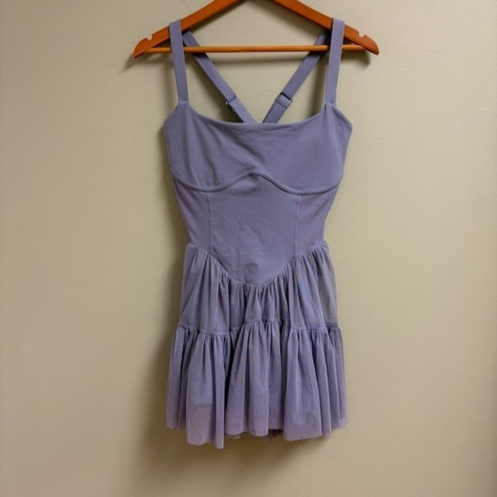 Popflex Corset Pirouette Dress Size L Skort Tulle Athleisure Pickleball Tennis